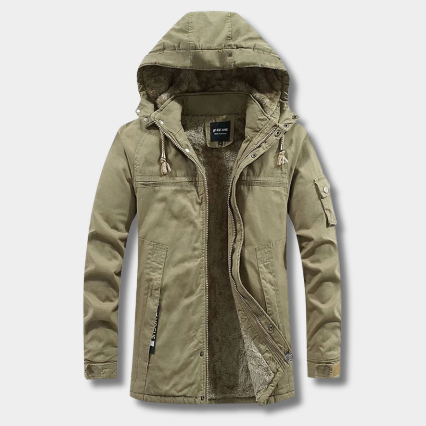 Hooded Utility Winter Jacket | Revangiol