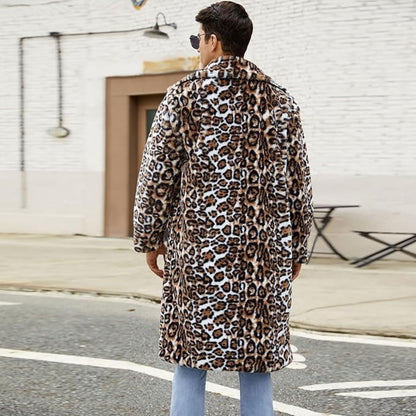 Textured Statement Fur Coat | Revangiol
