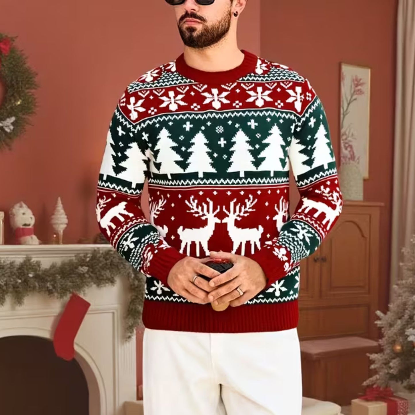 Reindeer Christmas Sweater | Revangiol