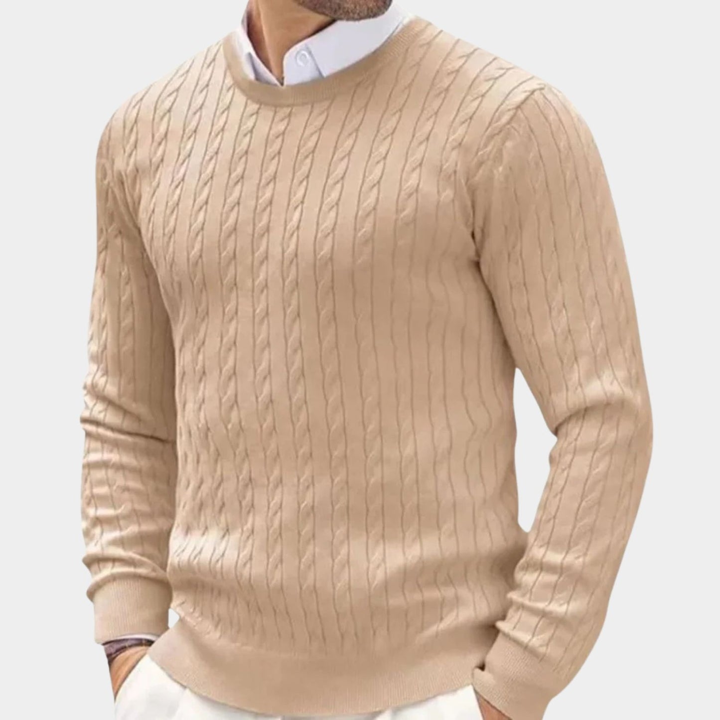 Cable Knit Sweater | Revangiol