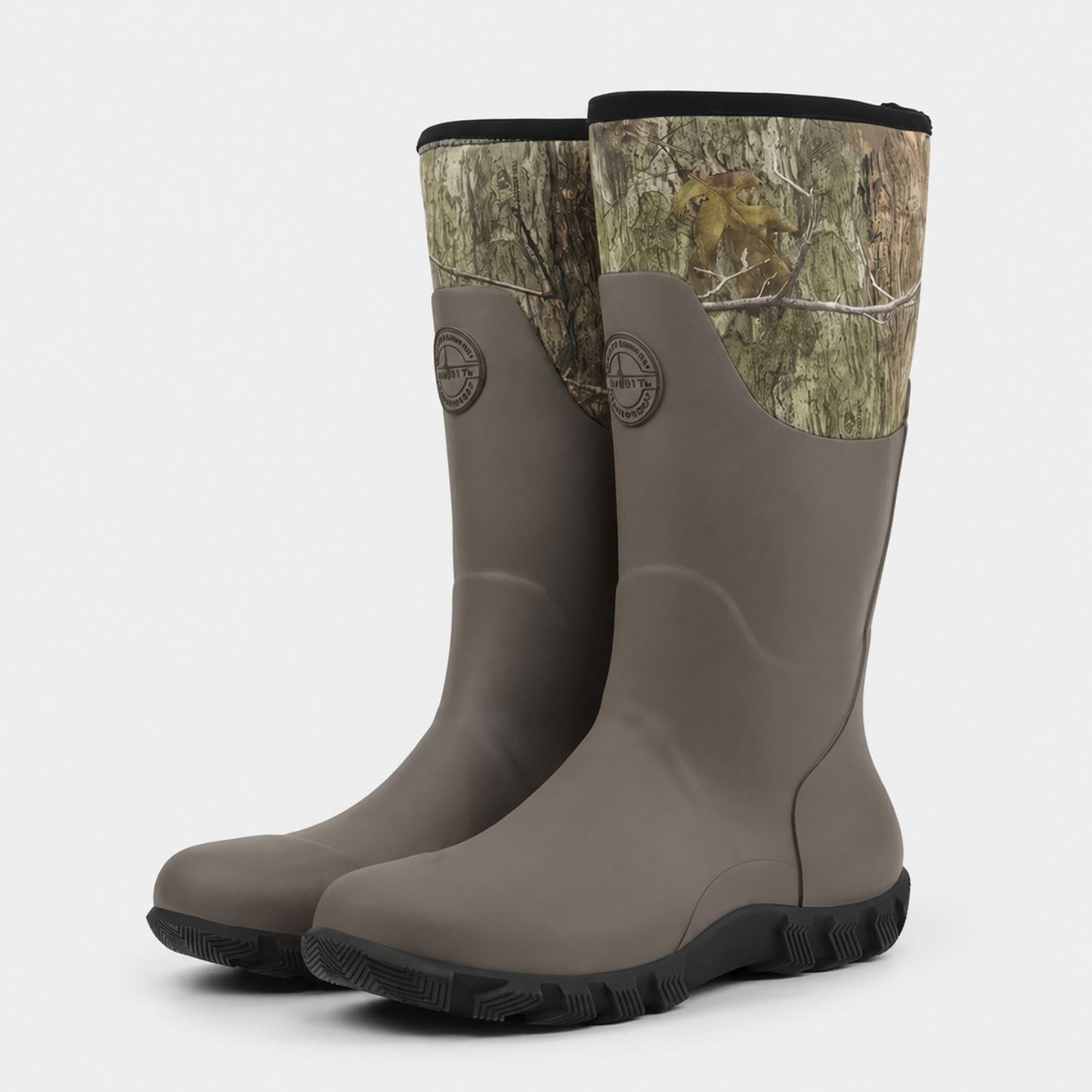 Camouflage Rubber Hunting Boots | Revangiol
