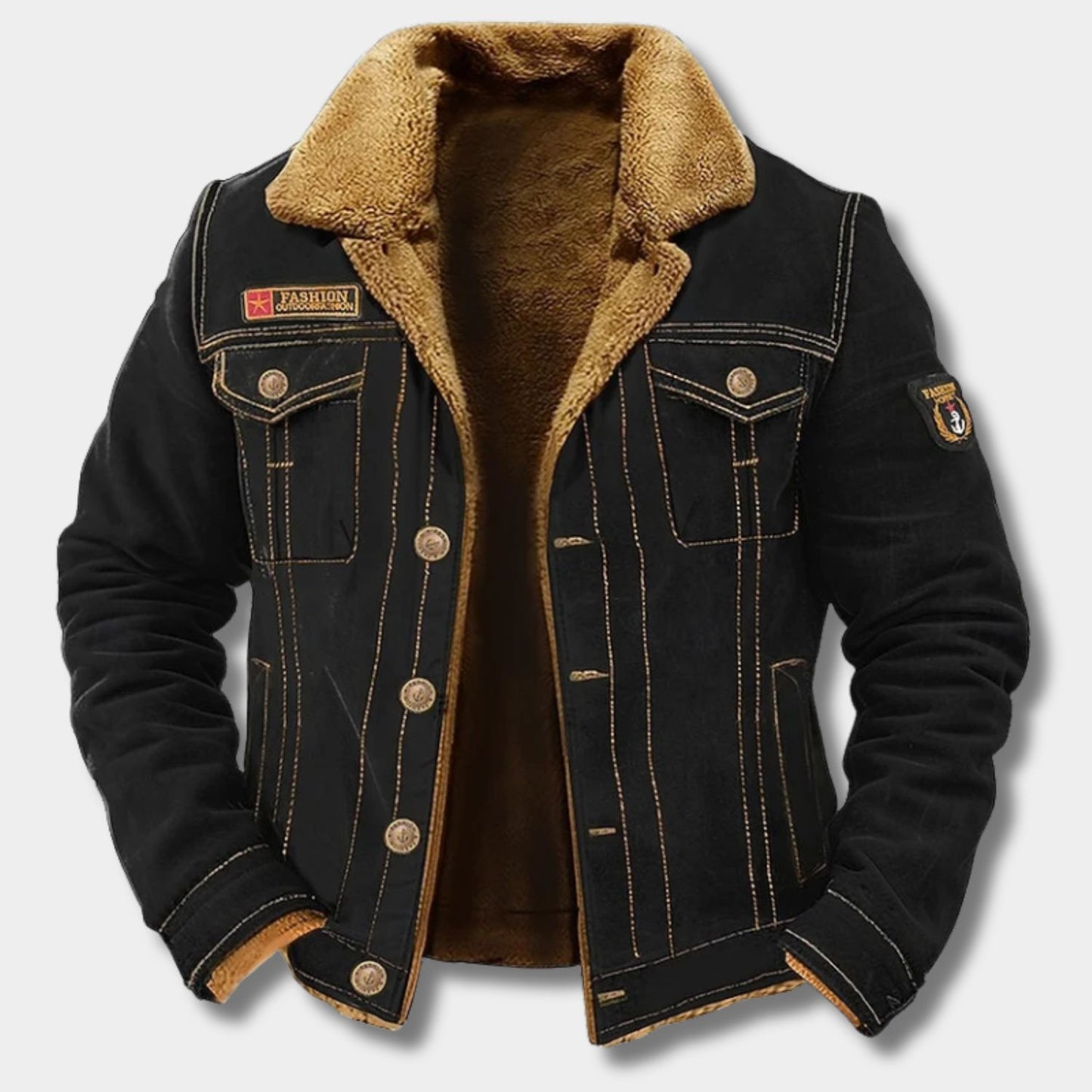 Utility Sherpa Fleece Jacket | Revangiol