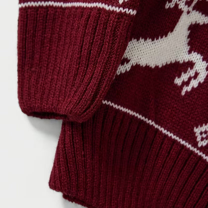 Nordic Reindeer Christmas Sweater | Revangiol