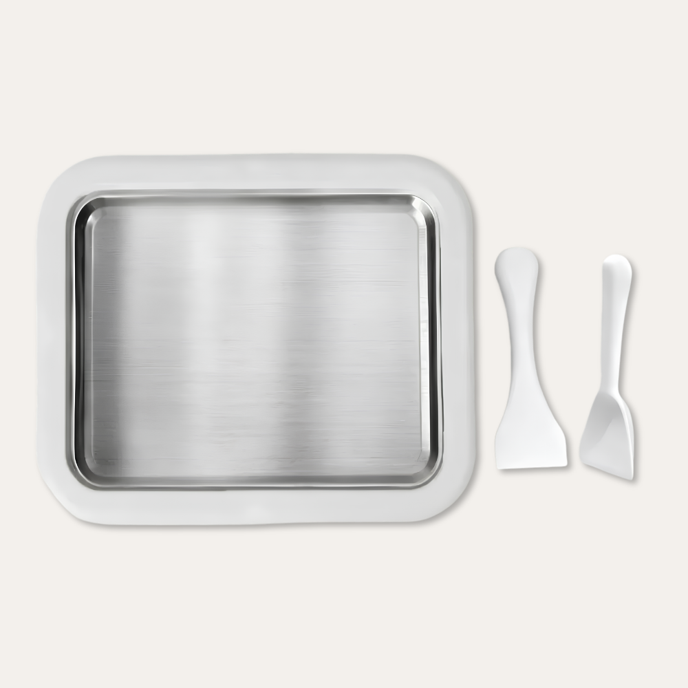 Compact Stainless Steel Ice Cream Roll Plate | Revangiol