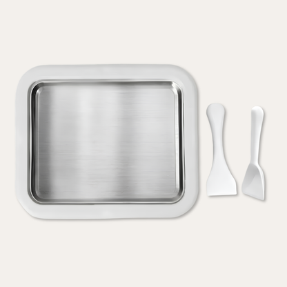 Compact Stainless Steel Ice Cream Roll Plate | Revangiol