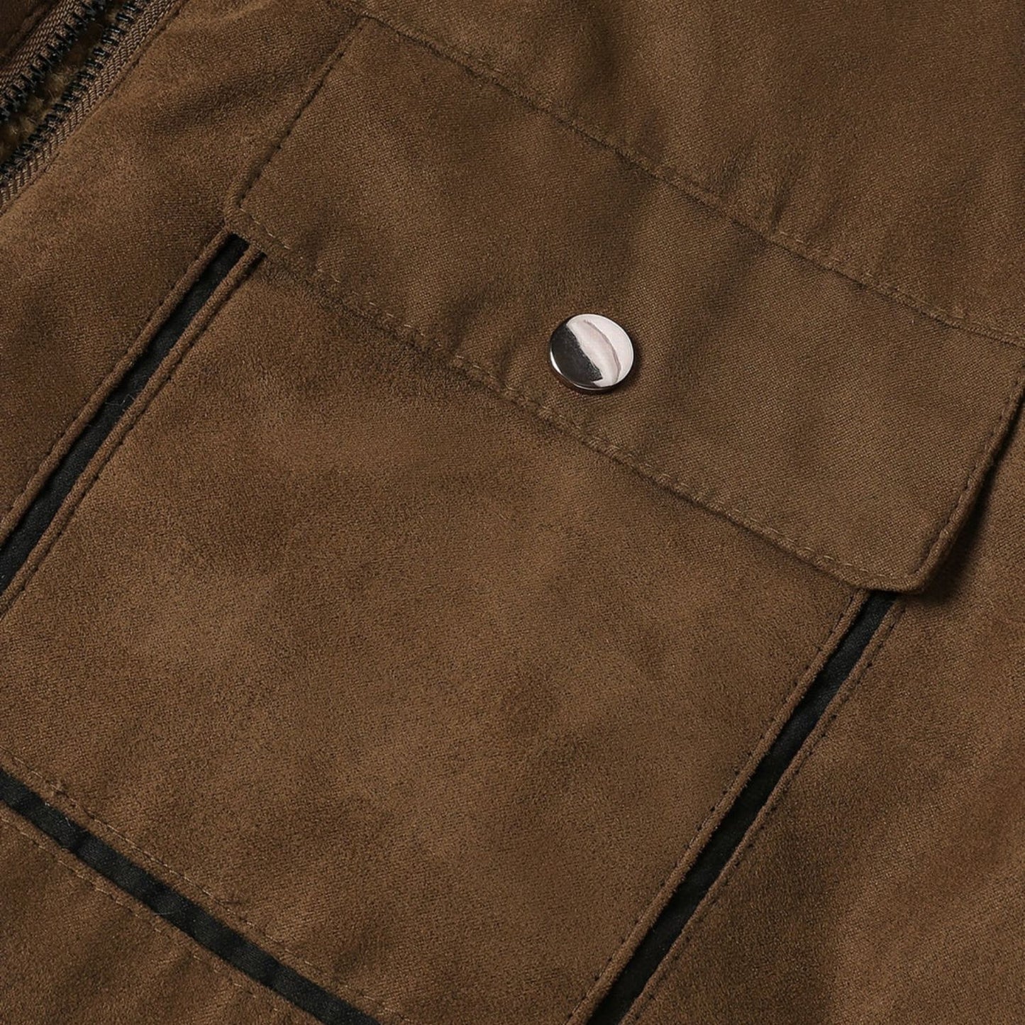 Sherpa Collar Fleece Jacket | Revangiol