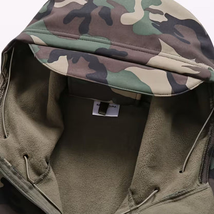 Camouflage Hooded Ski Jacket | Revangiol