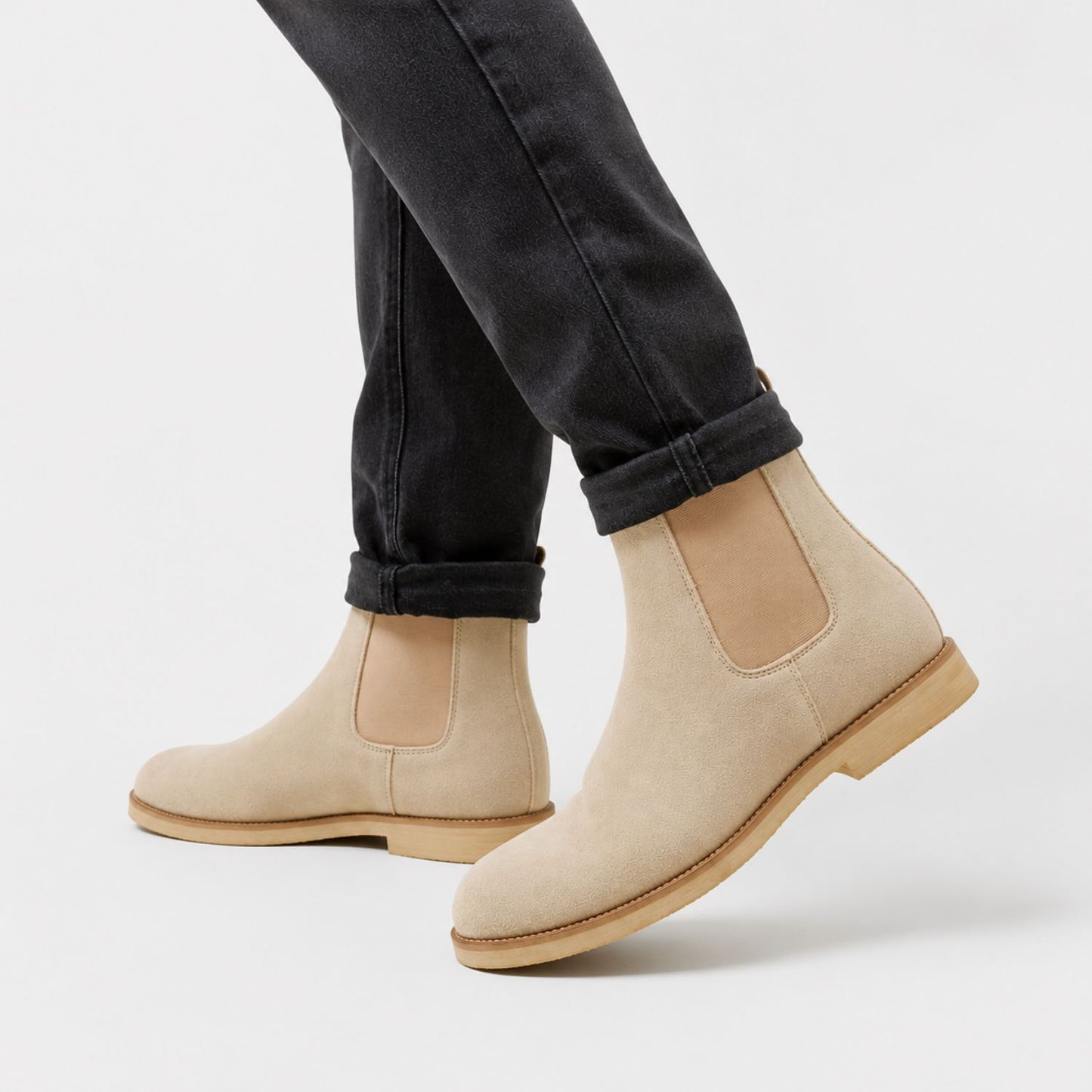 Suede Chelsea Ankle Boots | Revangiol