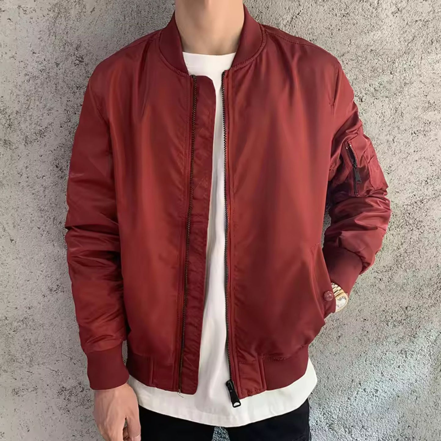 Lightweight Everyday Bomber Jacket | Revangiol