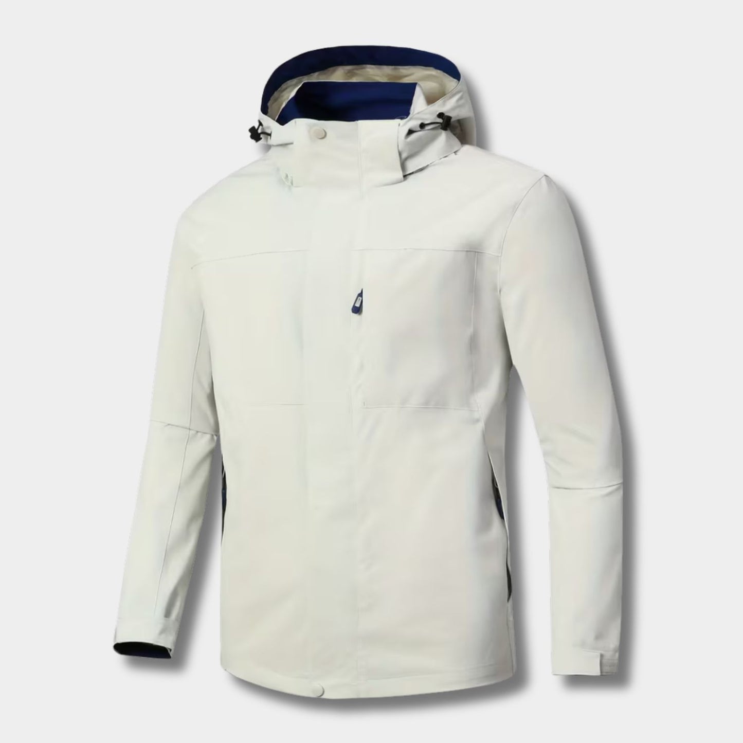 Hooded Shell Zip Waterproof Jacket | Revangiol