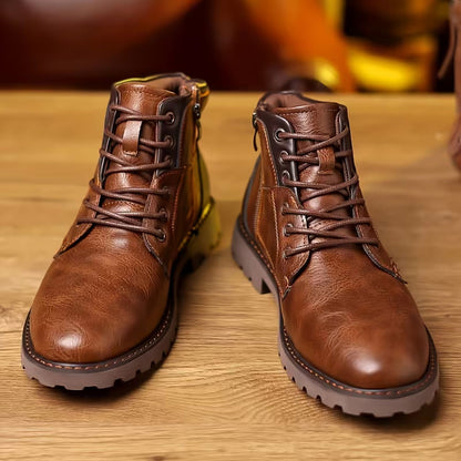 Heritage Side Zip Dress Boots | Revangiol