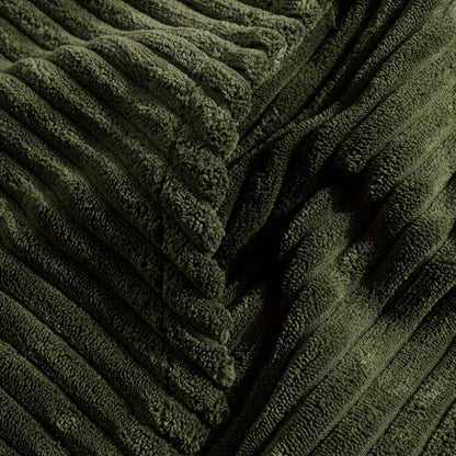 Textured Corduroy Pullover Hoodie | Revangiol