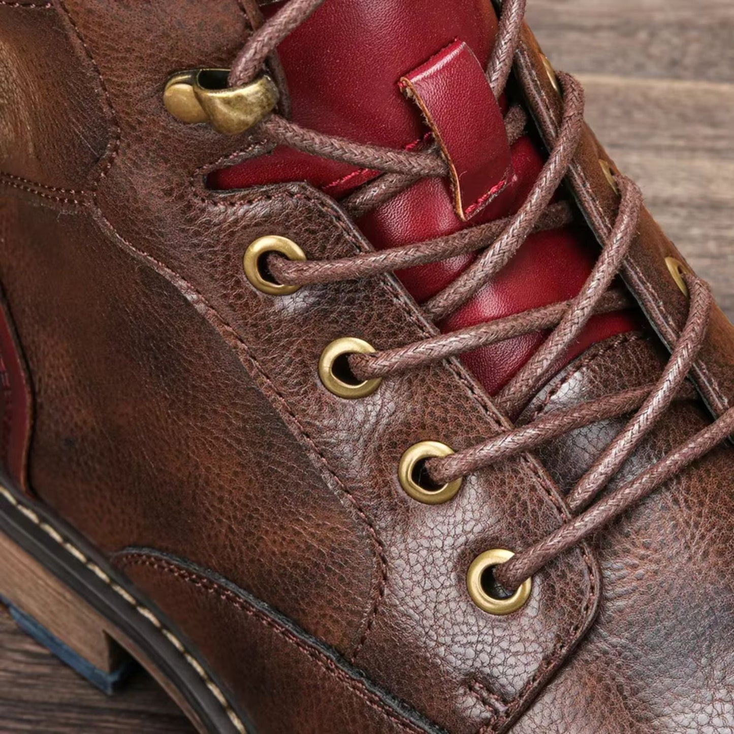 Heritage Leather Ankle Boots | Revangiol