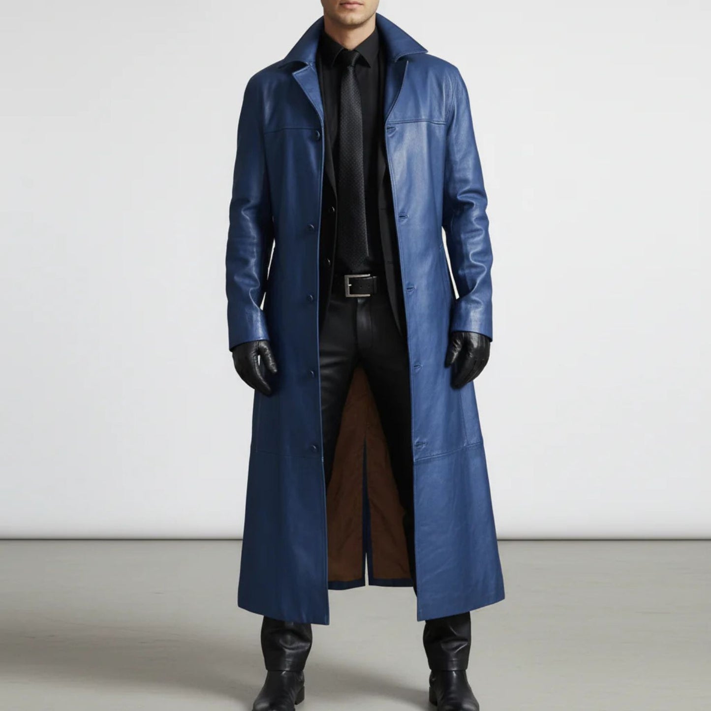 Long Leather Jacket | Revangiol