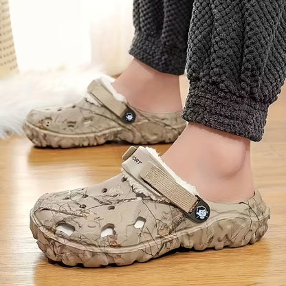Fleece-Lined EVA Winter Slippers | Revangiol