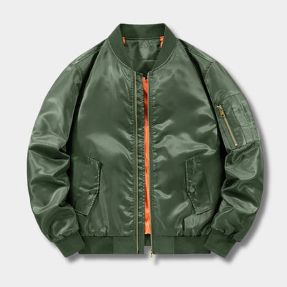 Classic Utility Bomber Jacket | Revangiol