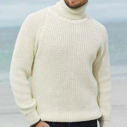 Warm Turtleneck Knit Sweater | Revangiol