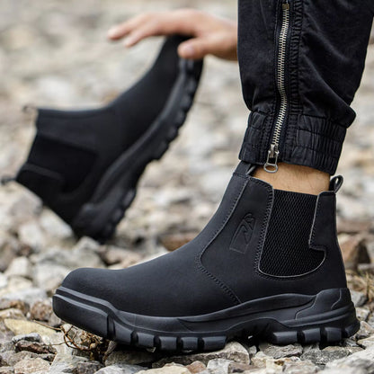 Wide Fit Safety Work Boots | Revangiol