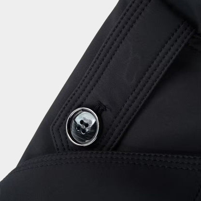 Double-Breasted Lapel Over Coat | Revangiol