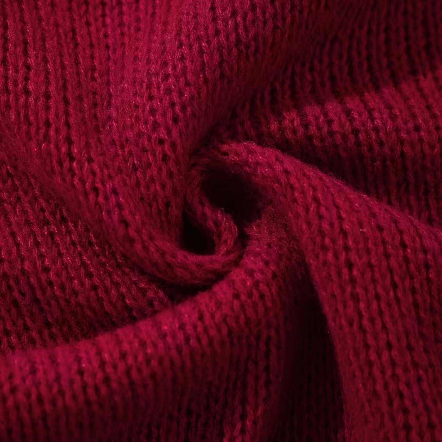 Jacquard Crew Neck Christmas Sweater | Revangiol