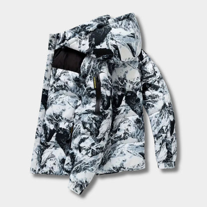 Insulated Hooded Ski Jacket | Revangiol