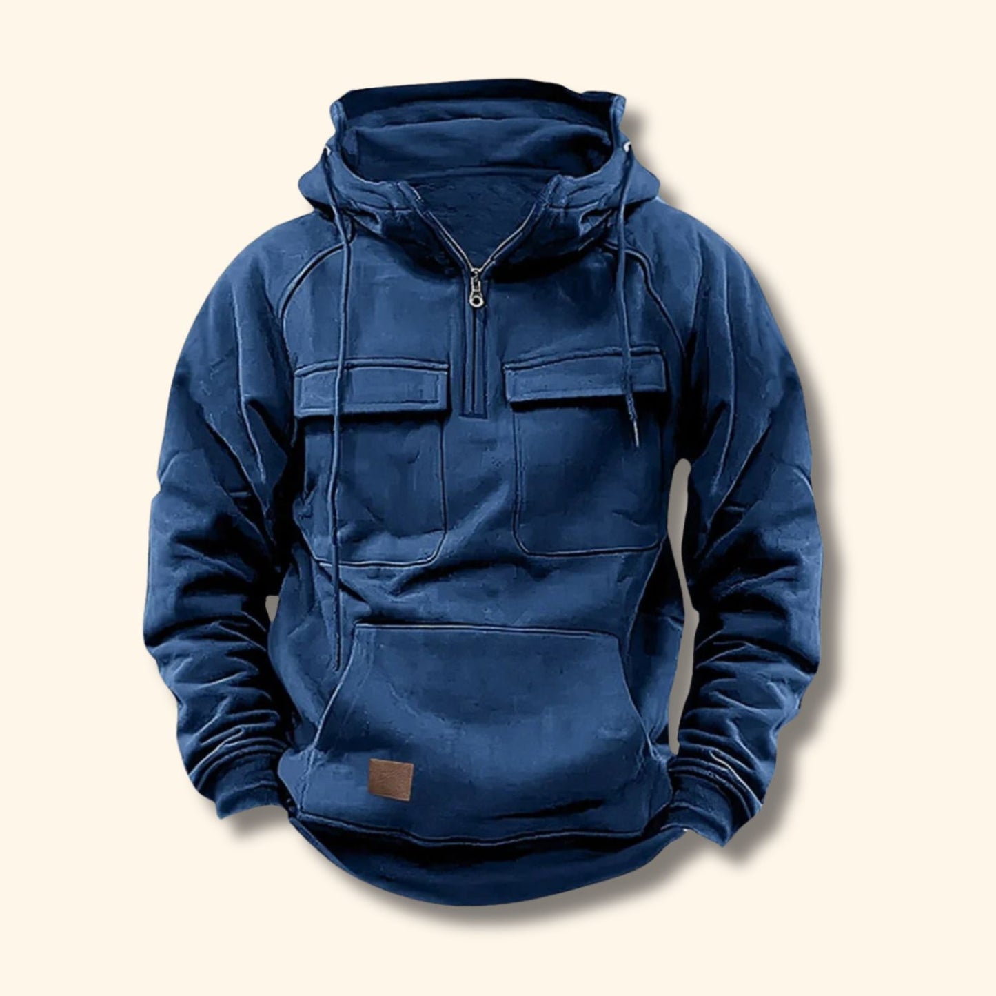 Fleece Utility Winter Hoodie | Revangiol