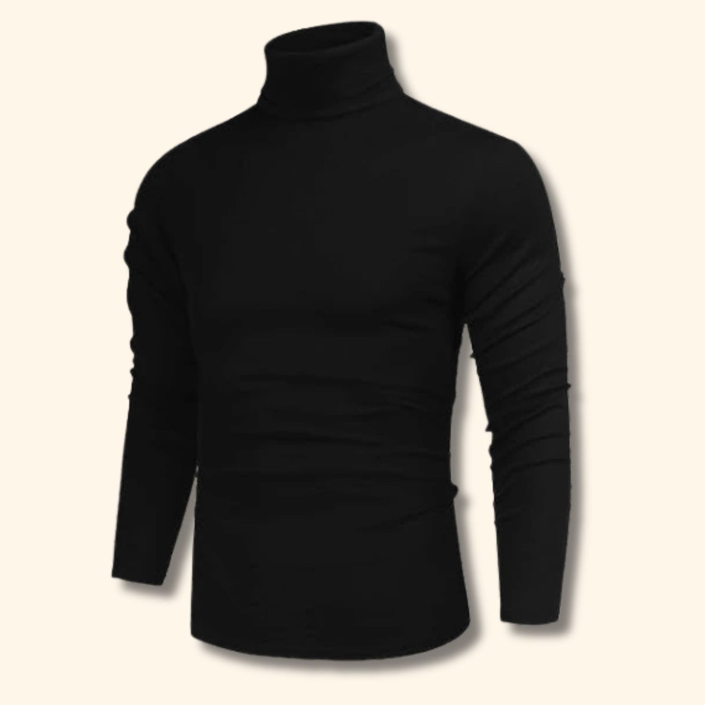 Essential Knit Turtleneck Sweater | Revangiol
