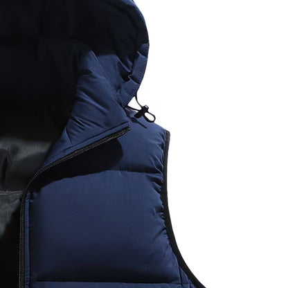 Heavyweight Hooded Puffer Vest | Revangiol