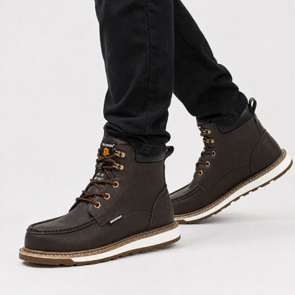 Waterproof Steel Toe Work Boots | Revangiol