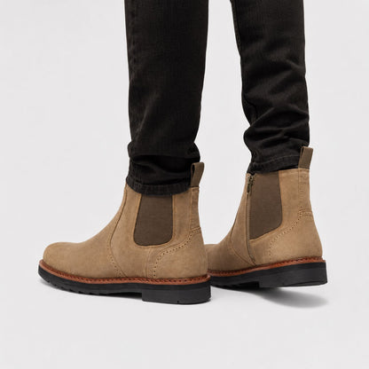 Heritage Suede Chelsea Boots | Revangiol
