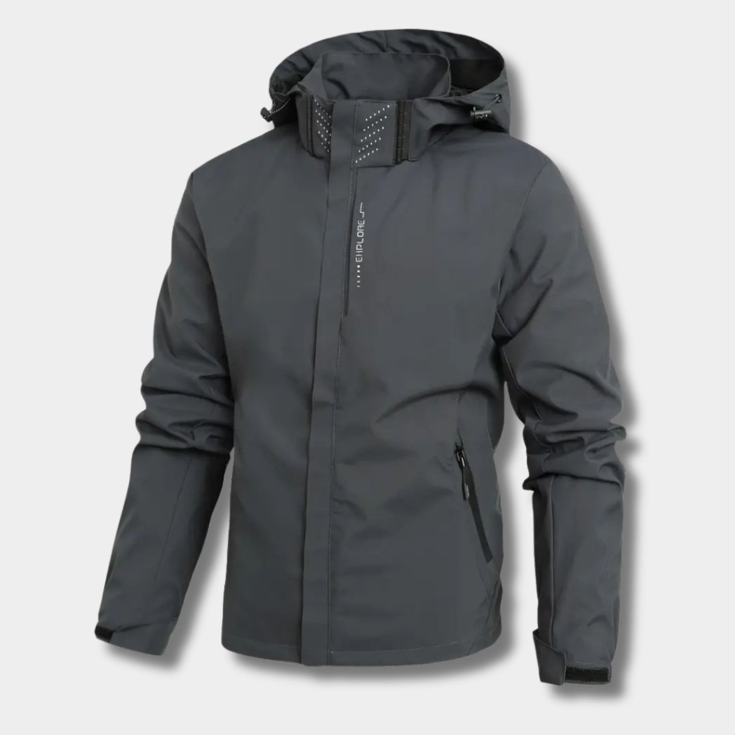 Adjustable Hood Shell Waterproof Jacket | Revangiol