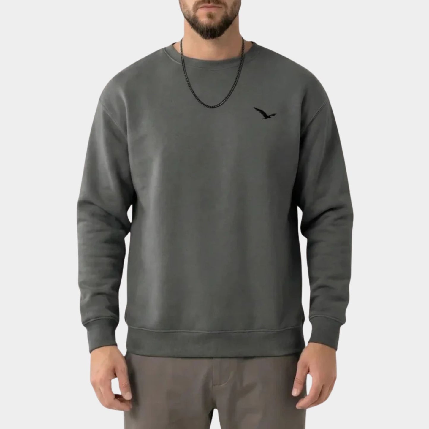 Modern Crew Neck Sweater | Revangiol