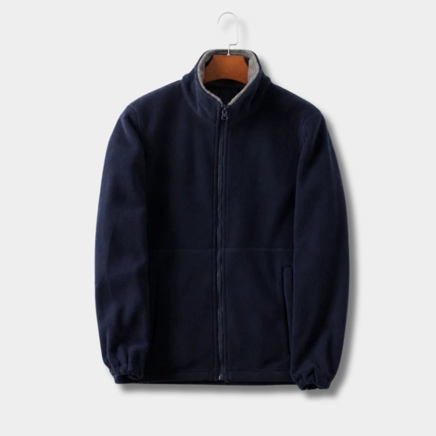 Stand Collar Casual Fleece Jacket | Revangiol