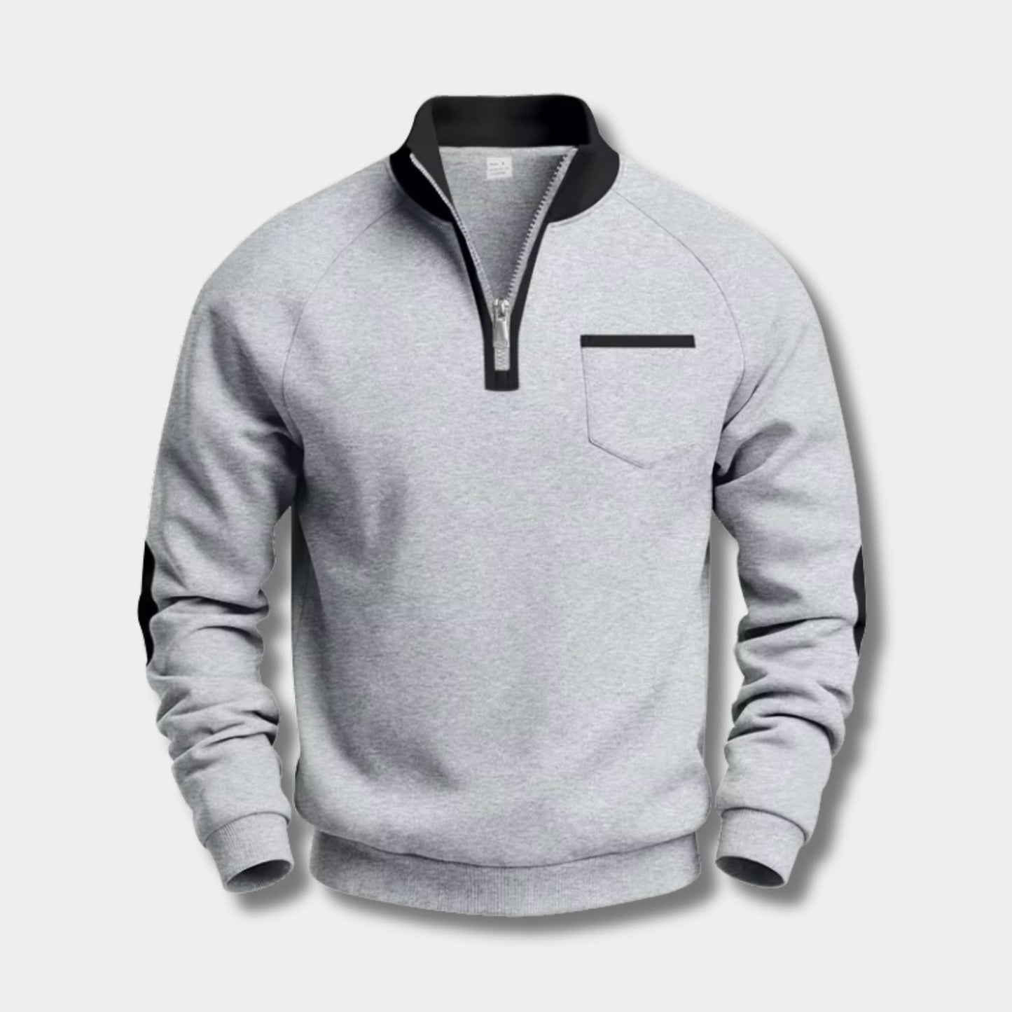 Fleece Pocket Pullover Quarter-Zip | Revangiol