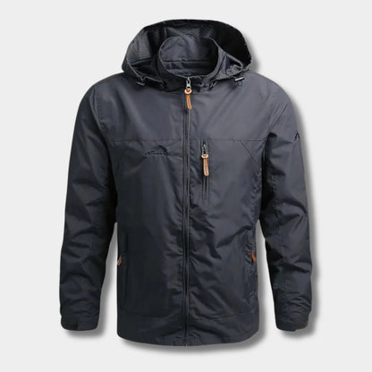 Lightweight Hooded Outdoor Waterproof Jacket | Revangiol