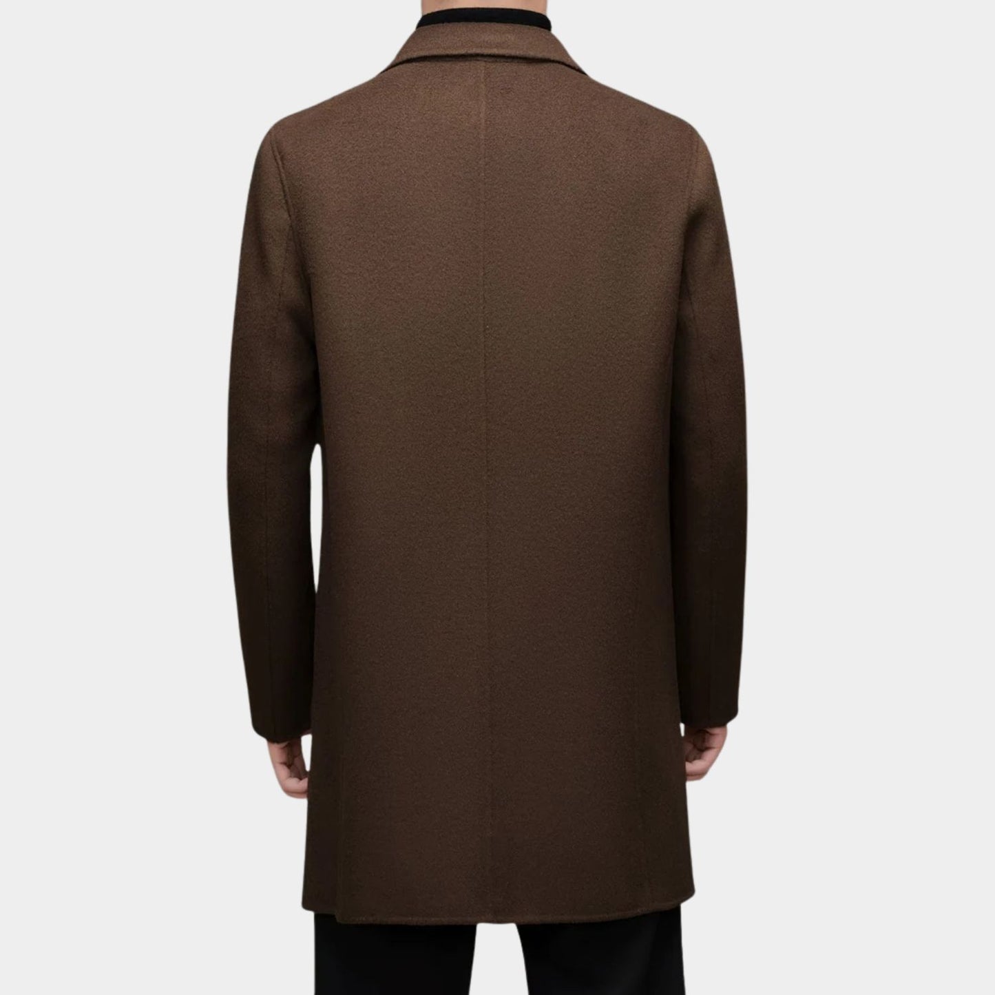 Modern Tailored Wool Over Coat | Revangiol