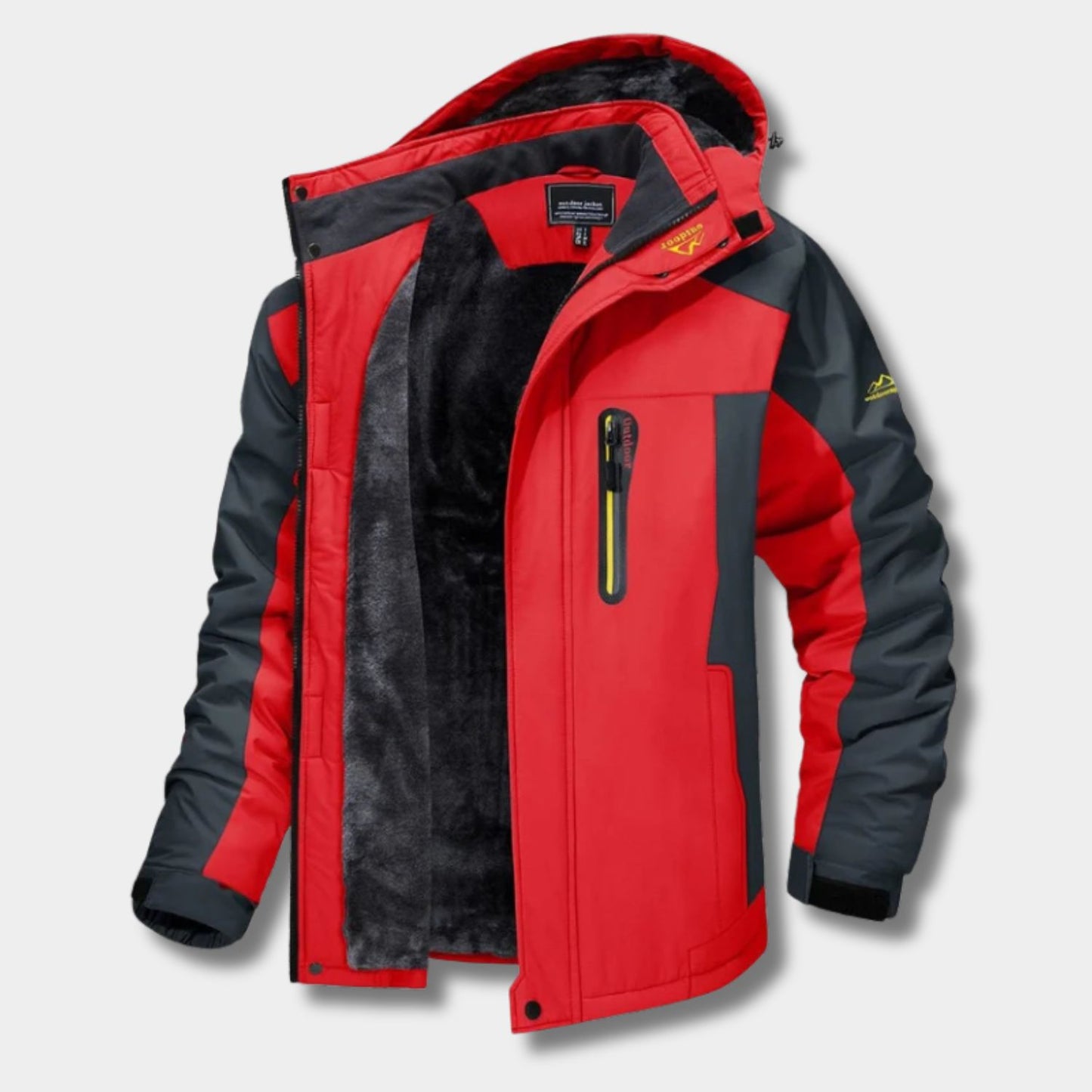 Fleece Lined Outdoor Winter Jacket | Revangiol