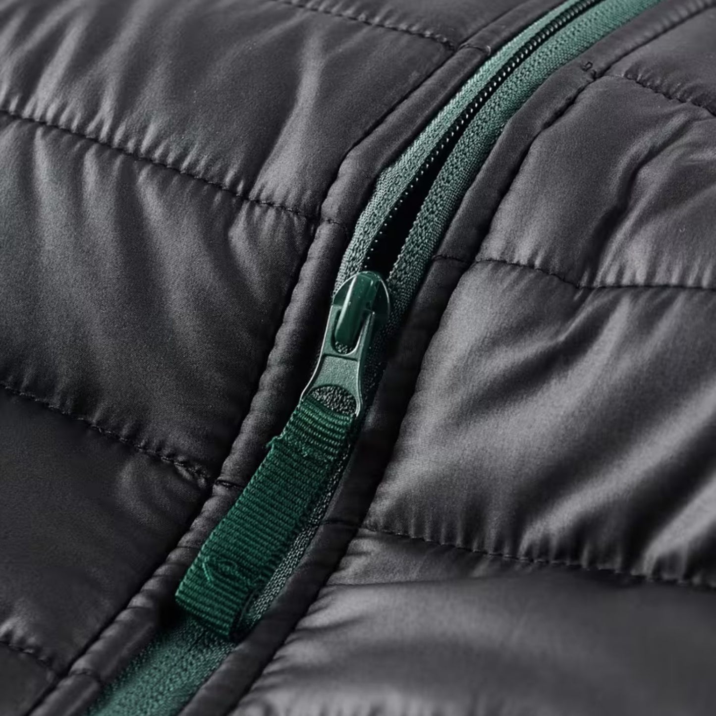 Quilted Stand Collar Puffer Vest | Revangiol