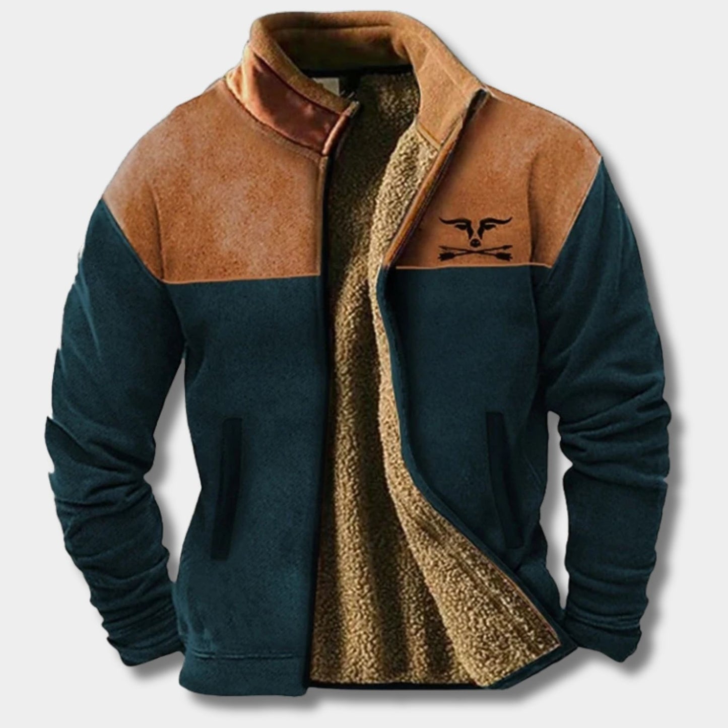 Rugged Sherpa Fleece Jacket | Revangiol