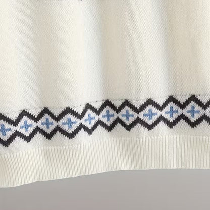 Nordic Fair Isle Christmas Sweater | Revangiol