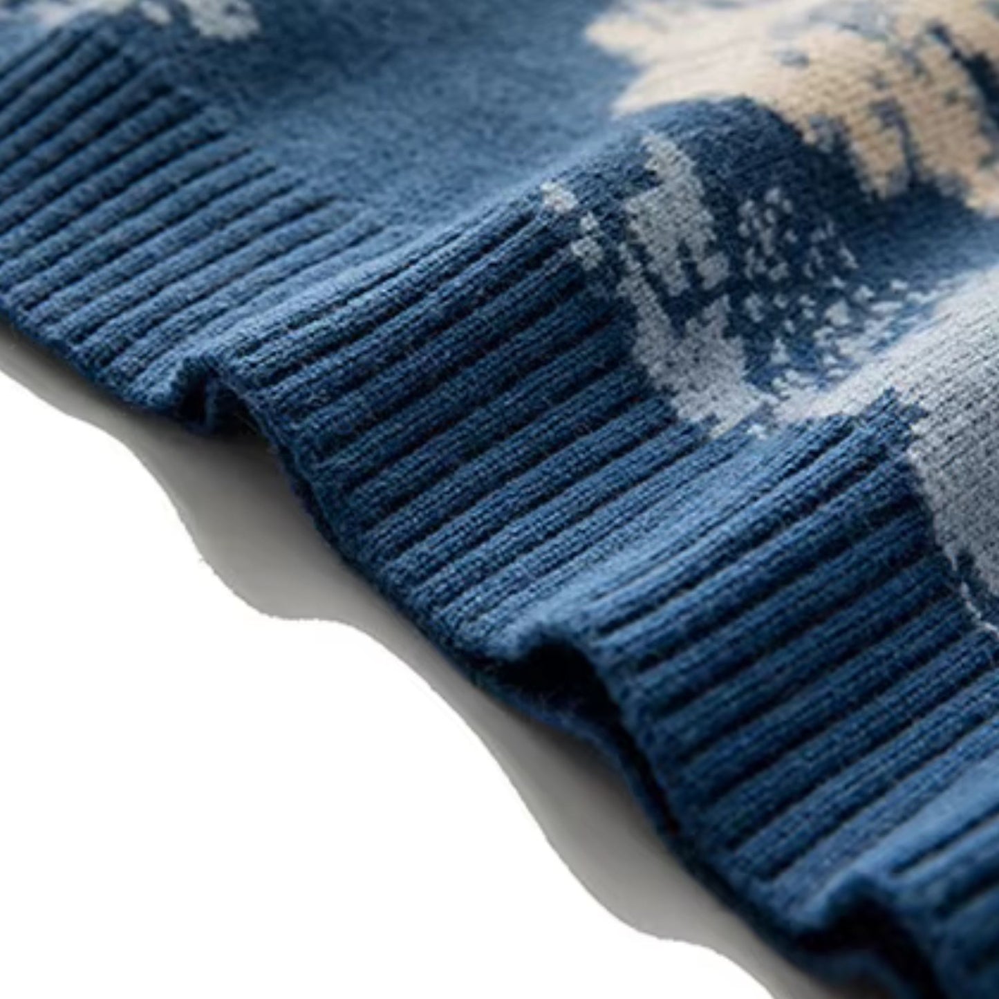 Mountain Scene Knit Sweater | Revangiol