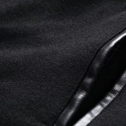 Varsity Leather Jacket | Revangiol