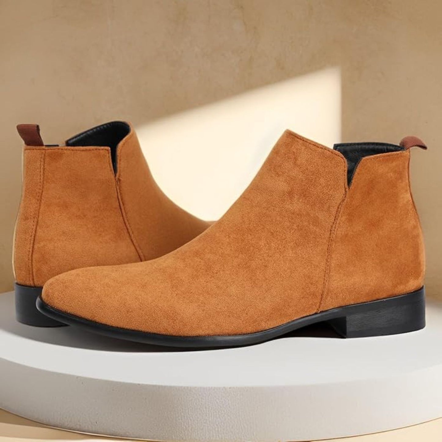 Square Toe Chelsea Boots | Revangiol