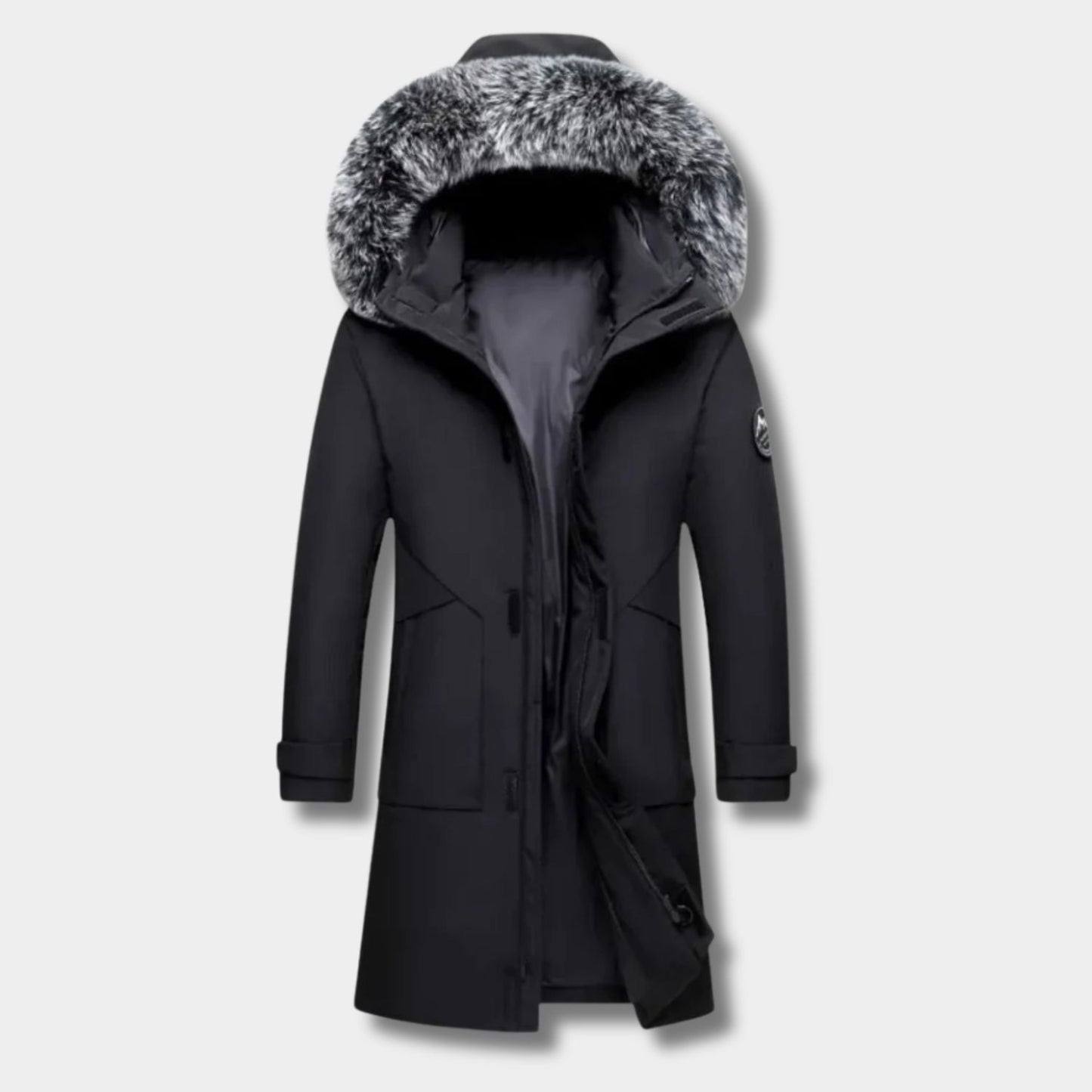 Faux Fur Hooded Thermal Ski Coat | Revangiol