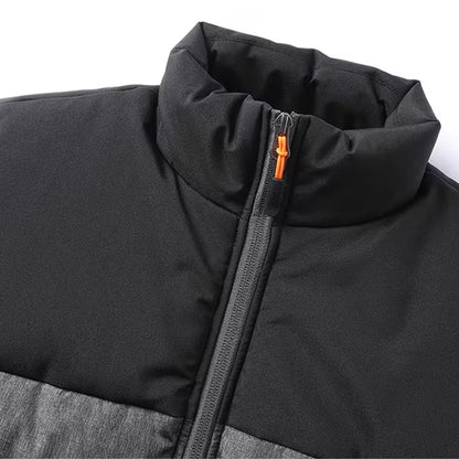 Stand Collar Puffer Vest | Revangiol