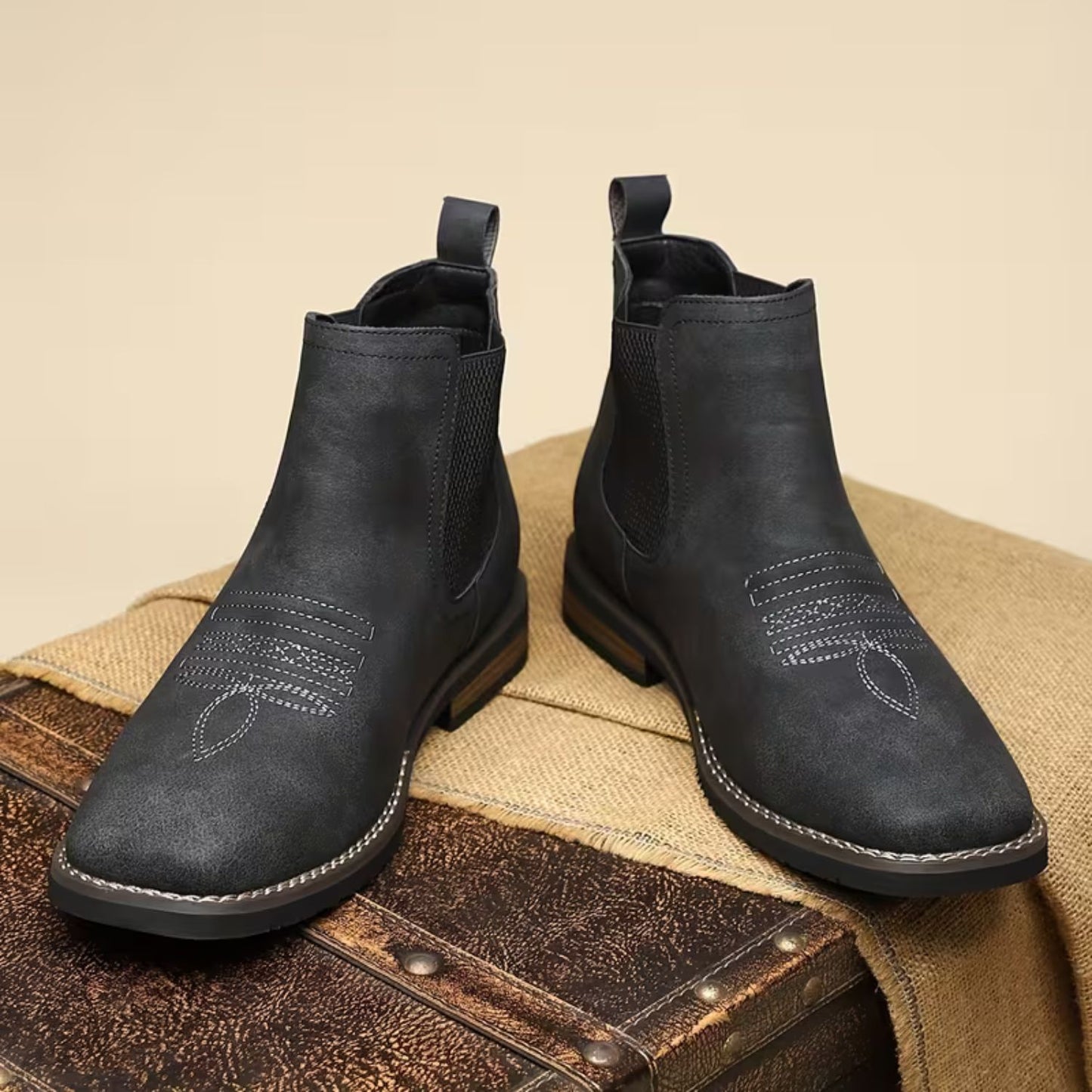 Minimalist Chelsea Dress Boots | Revangiol