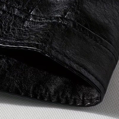 Urban Utility Leather Jacket | Revangiol