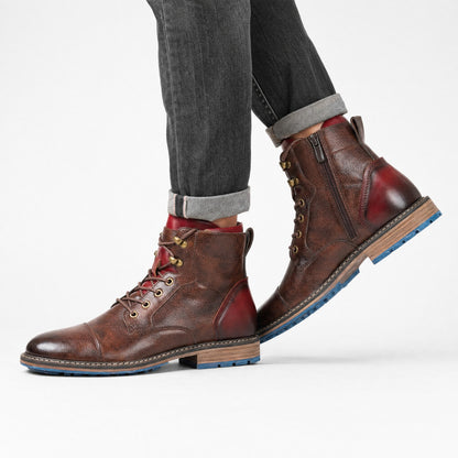 Heritage Cap Work Boots | Revangiol