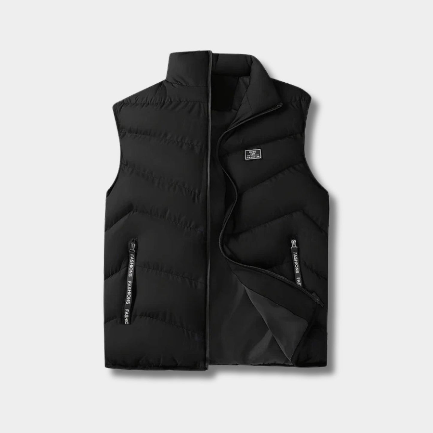 Insulated Quilted Puffer Vest | Revangiol