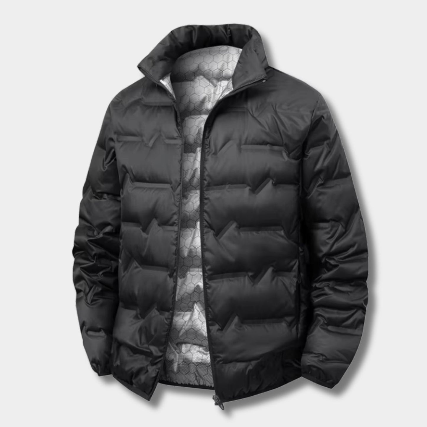 Weather Ready High Collar Puffer Jacket | Revangiol